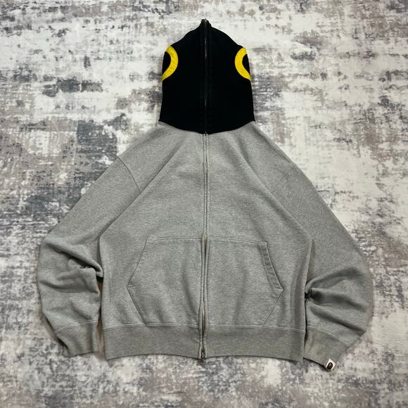 Authentic Bape 2000’s Fish Full Zip Hoodie M - Picture 1 of 9